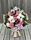 Букет цветов из: Альстромерии, Гвоздики, Розы и Хризантемы в Нечаевке