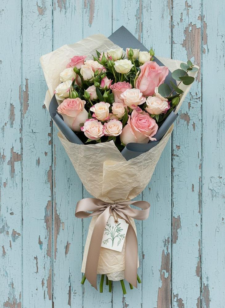 Букет цветов из: Розы в Нечаевке