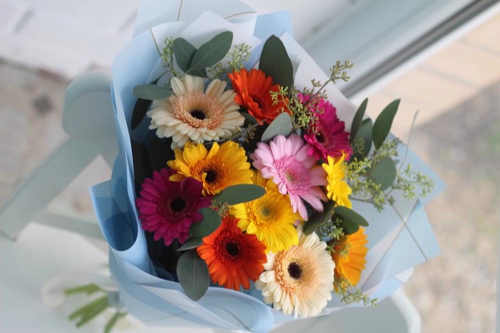 Букет цветов из: Герберы в Нечаевке