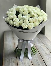 Букет 35 Белых роз #REPLACE_PRED# Нечаевке