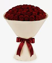Букет 101 Бордовая роза Блэк Бакарра в Нечаевке