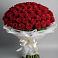 Букет 101 Красная роза Блэк Мэджик в Нечаевке