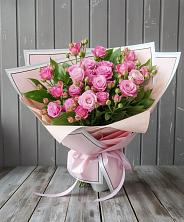 Букет Розовый кустик в Нечаевке
