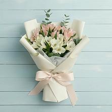 Букет цветов из:  Альстромерии в Нечаевке