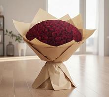 Букет 101 Красная роза в Нечаевке