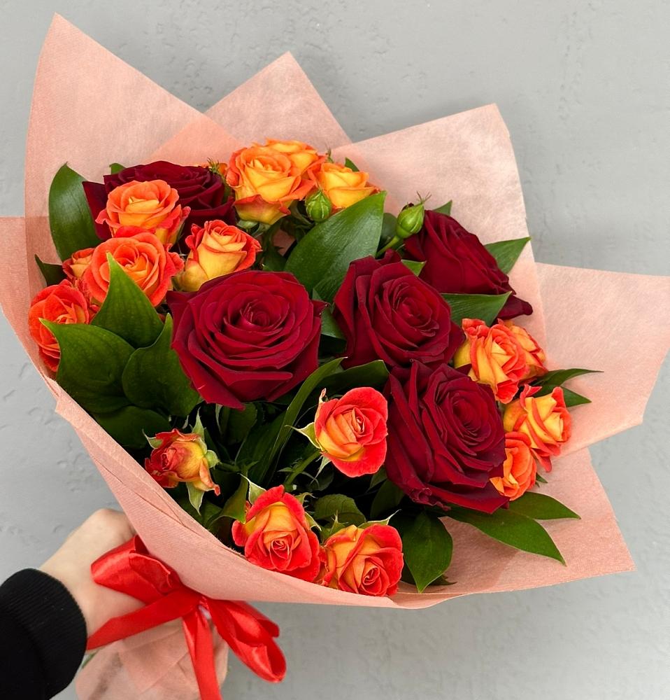 Букет Любовь и восторг в Нечаевке