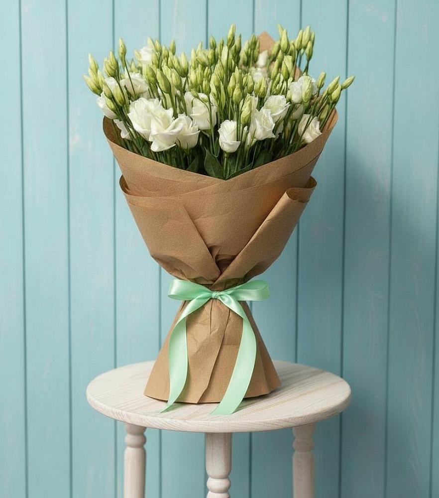 Букет цветов из: Лизиантусы в Нечаевке