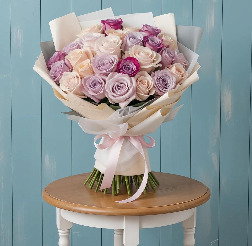 Букет цветов из: Розы в Нечаевке