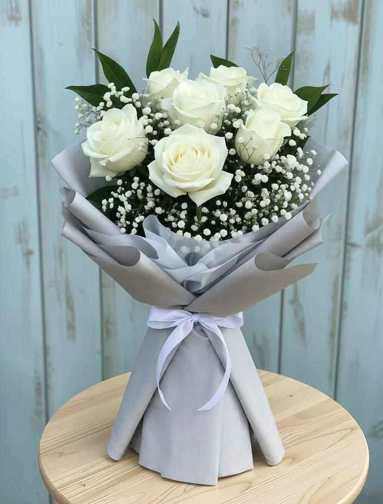 Букет цветов из: Розы в Нечаевке