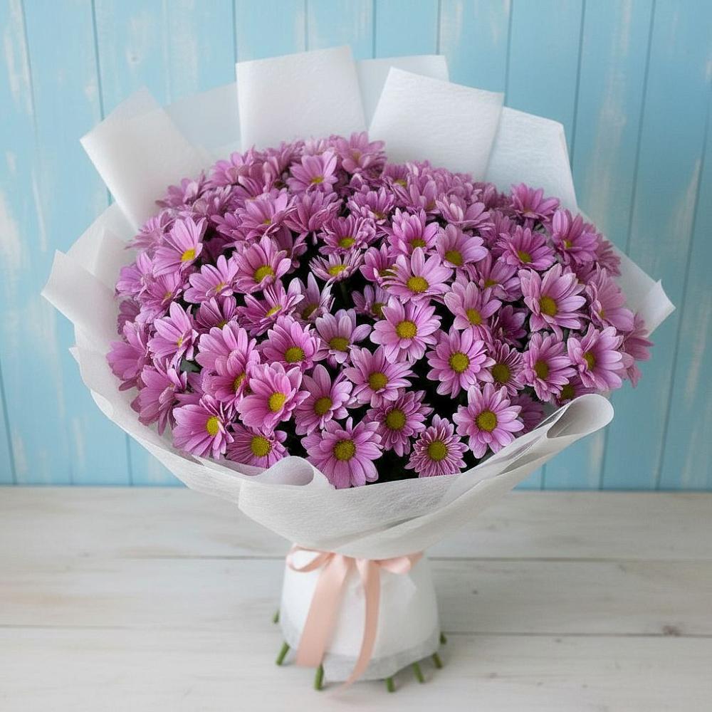 Букет цветов из: Хризантемы в Нечаевке