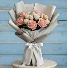 Букет цветов из:  Розы в Нечаевке