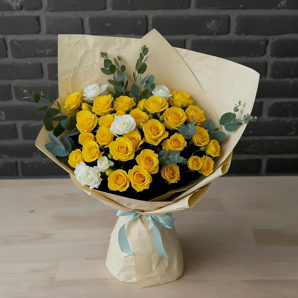 Букет цветов из: Розы в Нечаевке