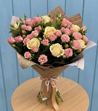 Букет цветов из:  Розы в Нечаевке