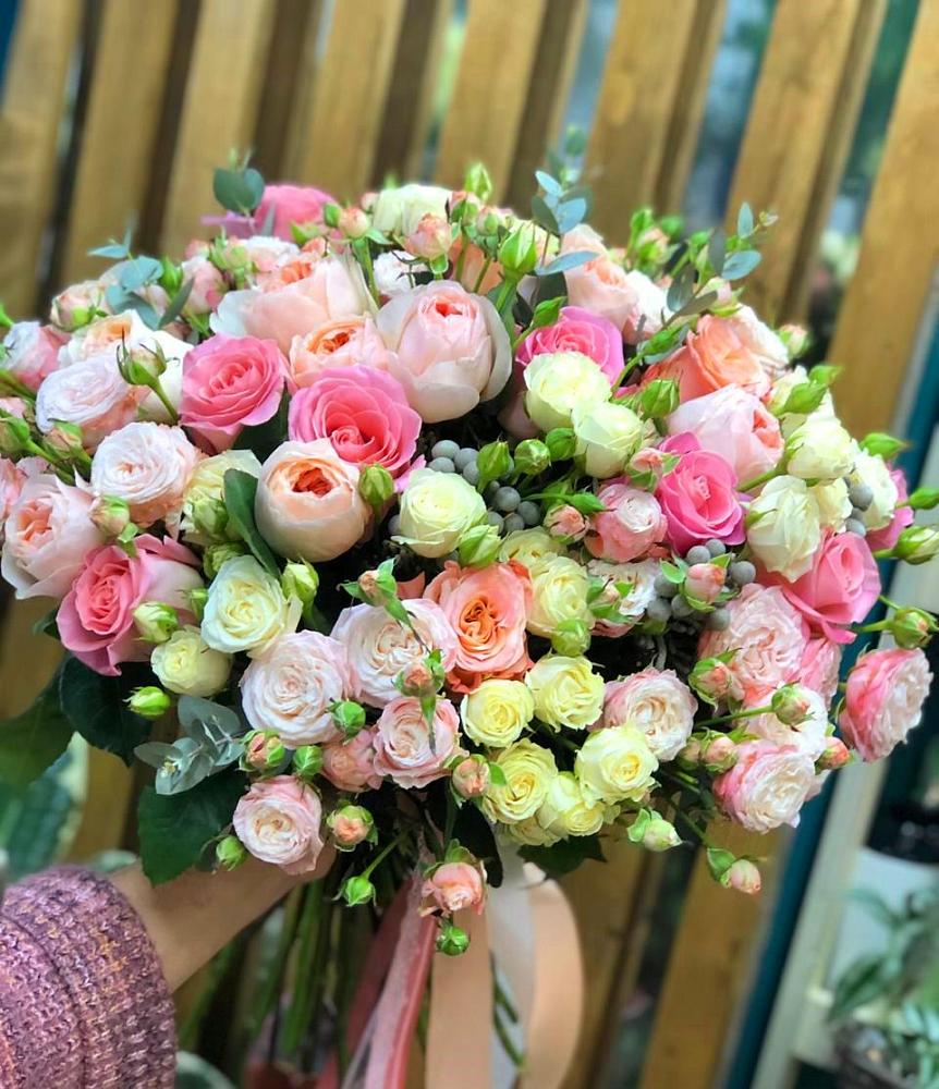 Букет цветов из: Розы в Нечаевке