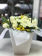 Цветочная композиция из Розы  в Нечаевке