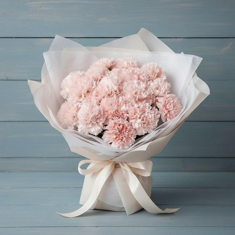 Букет цветов из: Гвоздики в Нечаевке