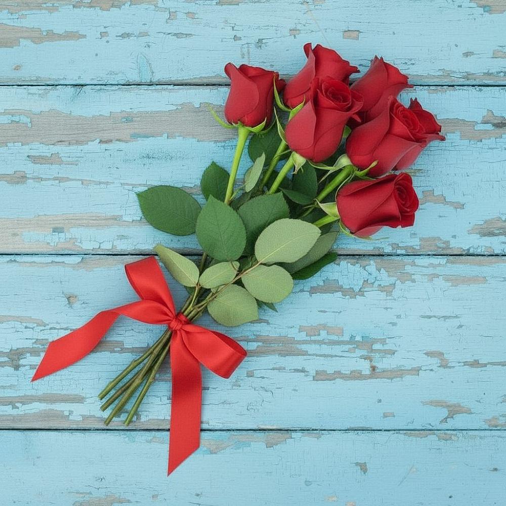Букет Красные розы в Нечаевке