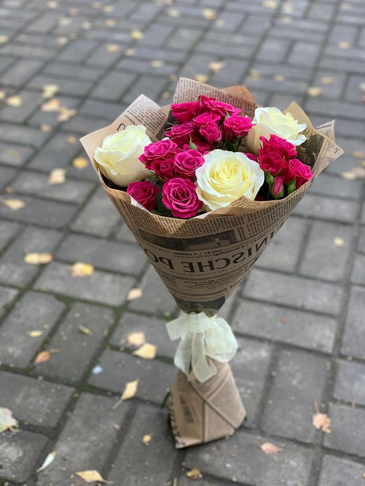 Букет цветов из: Розы в Нечаевке