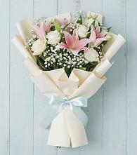 Букет цветов из:  Лилии в Нечаевке